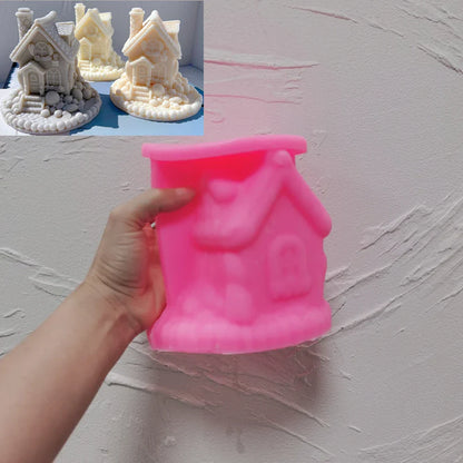 Enchanted Cottage Candle Mould