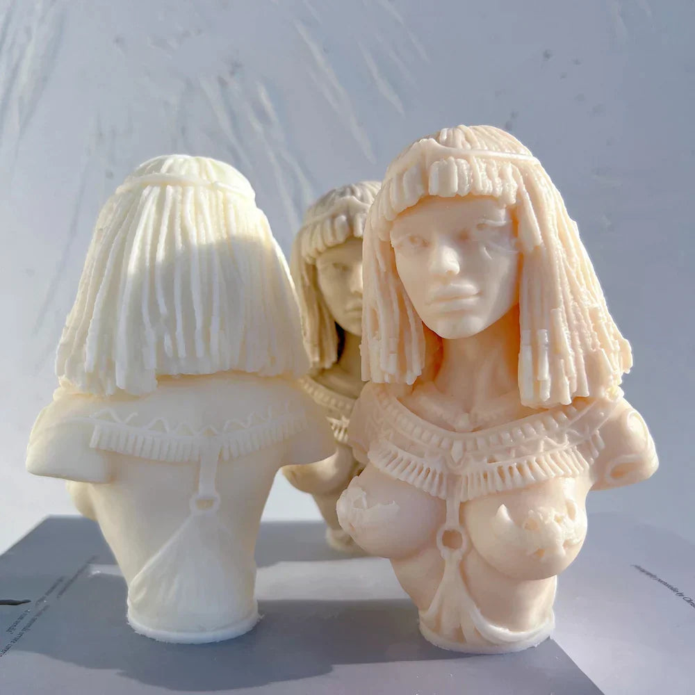 Egyptian Queen Cleopatra Candle Moulds
