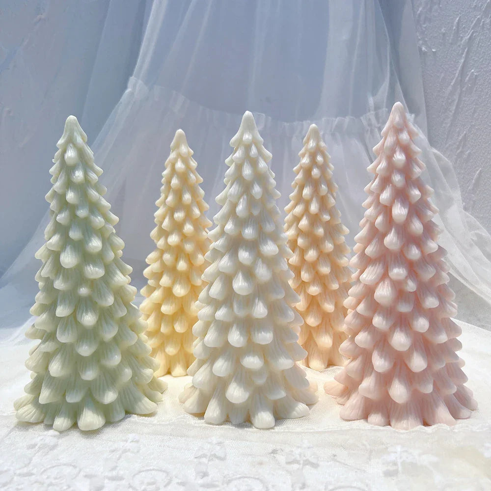 Medium size Christmas Tree Silicone Candle Mould