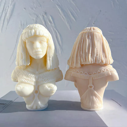 Egyptian Queen Cleopatra Candle Moulds