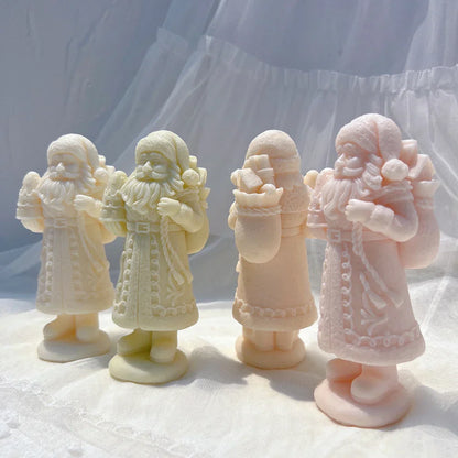 Christmas Gingerbread Santa Candle Mould