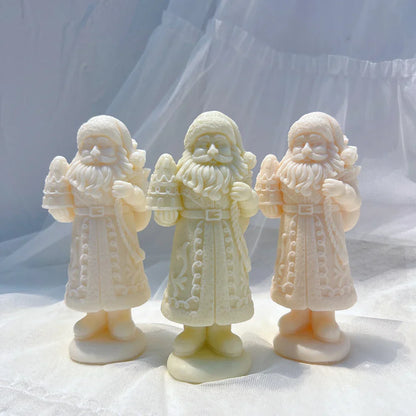 Christmas Gingerbread Santa Candle Mould