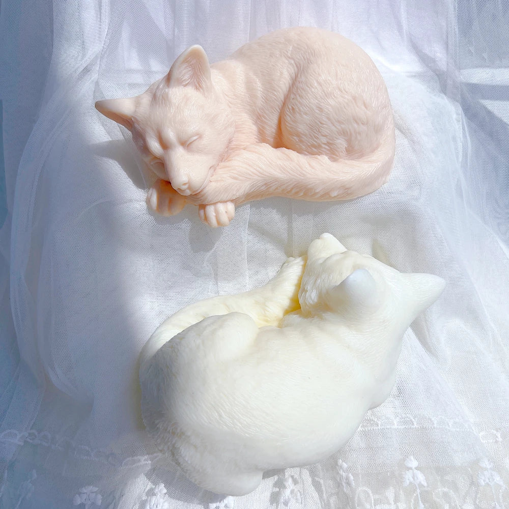 Cute Fox Candle Silicone Mould