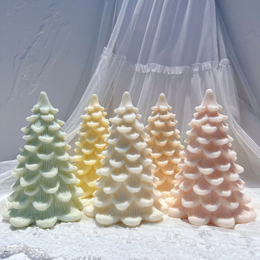 17.5CM Christmas Tree Silicone Candle Mould