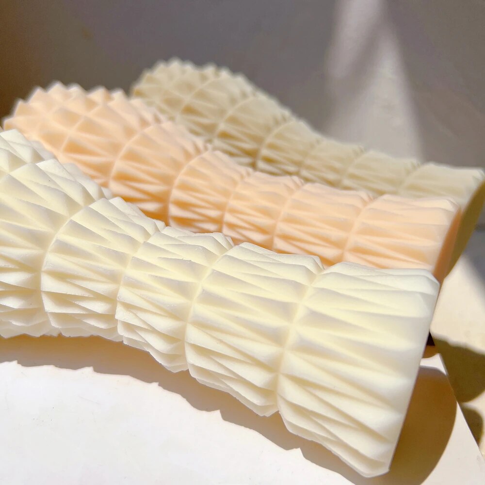 Diamond Vase Pillar Candle Mould
