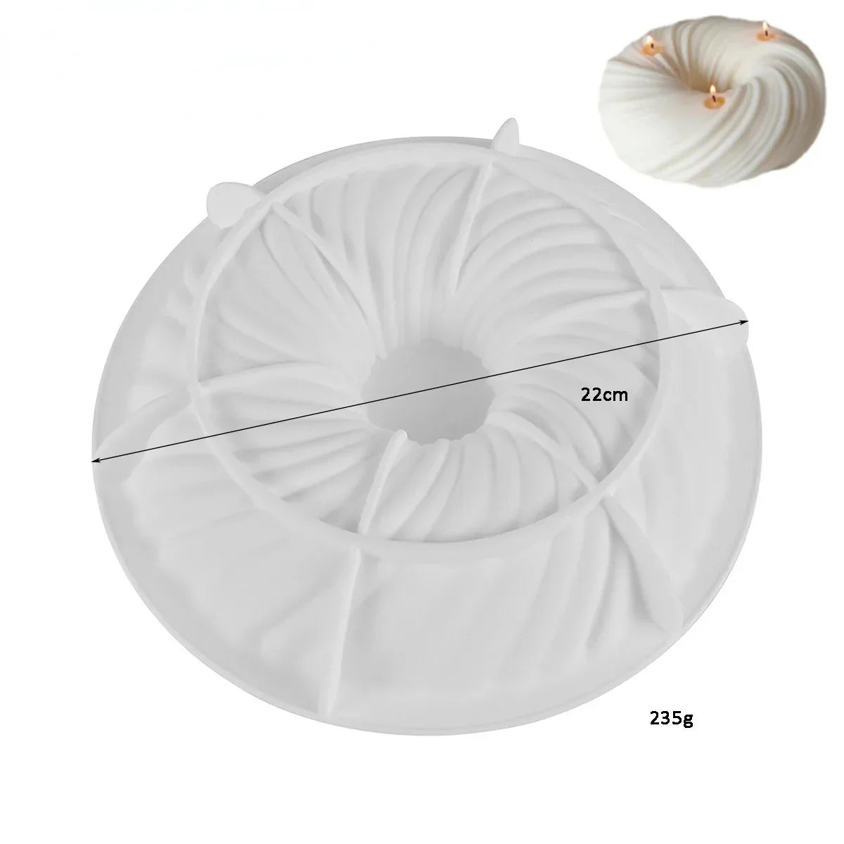 Donut Silicone Candle Mould