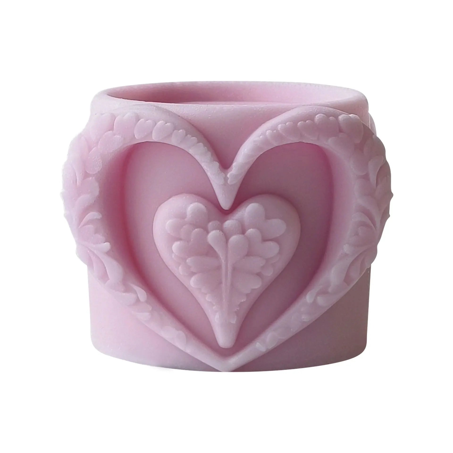 Heart Cup Silicone Candle Mould