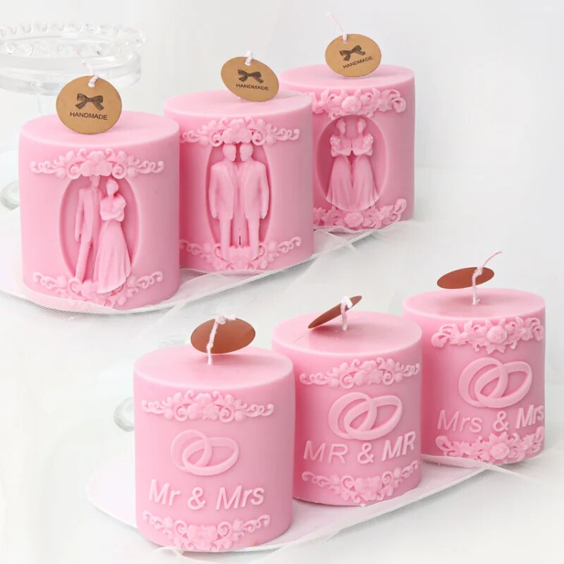 Newly-wed Candle Mould