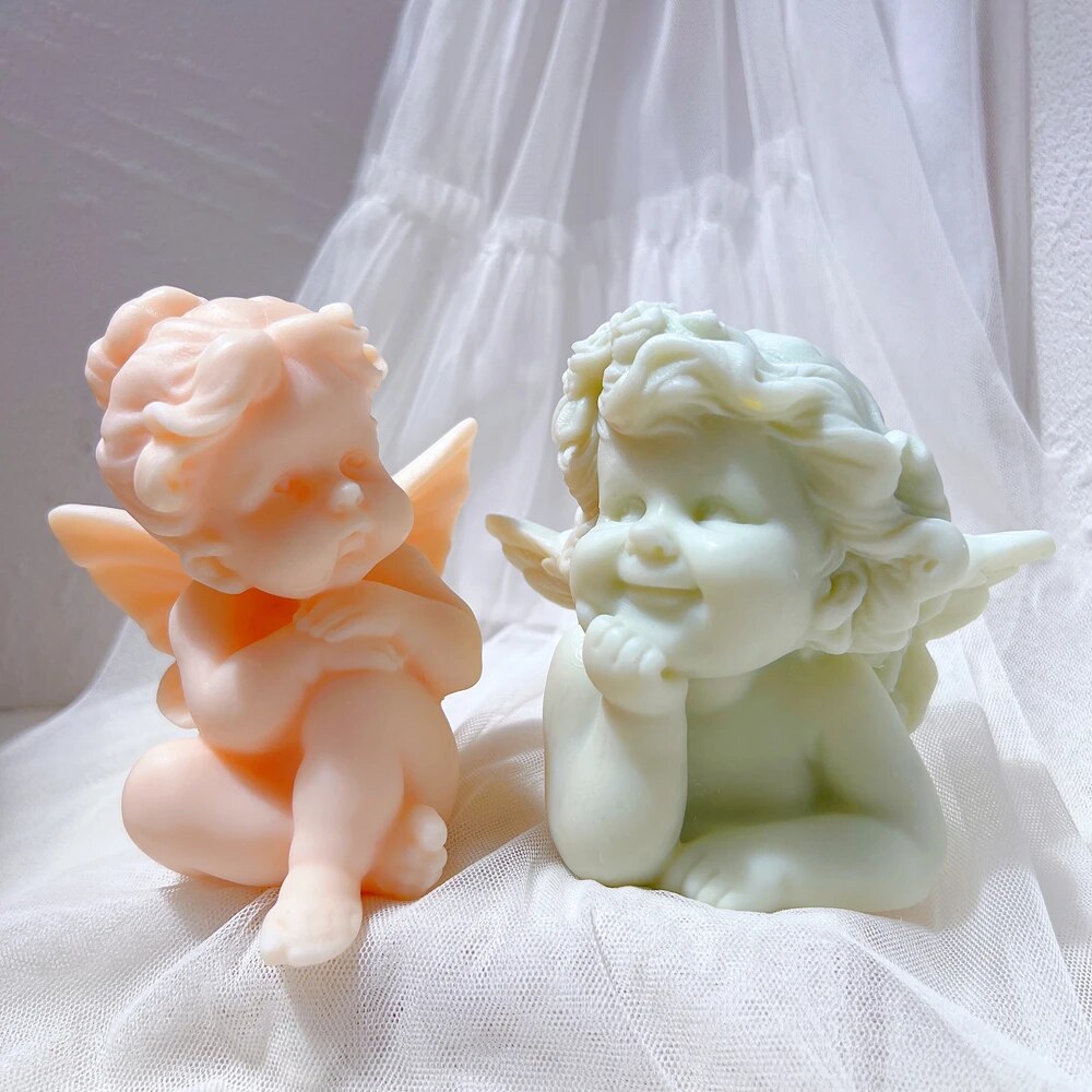 Lady Sculpture Pixie Candle Mould