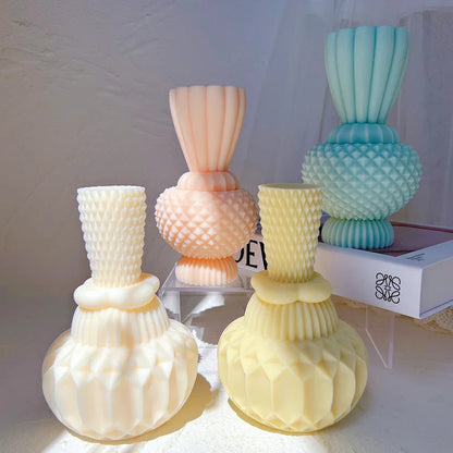 Boho Style Vase Candle Mould