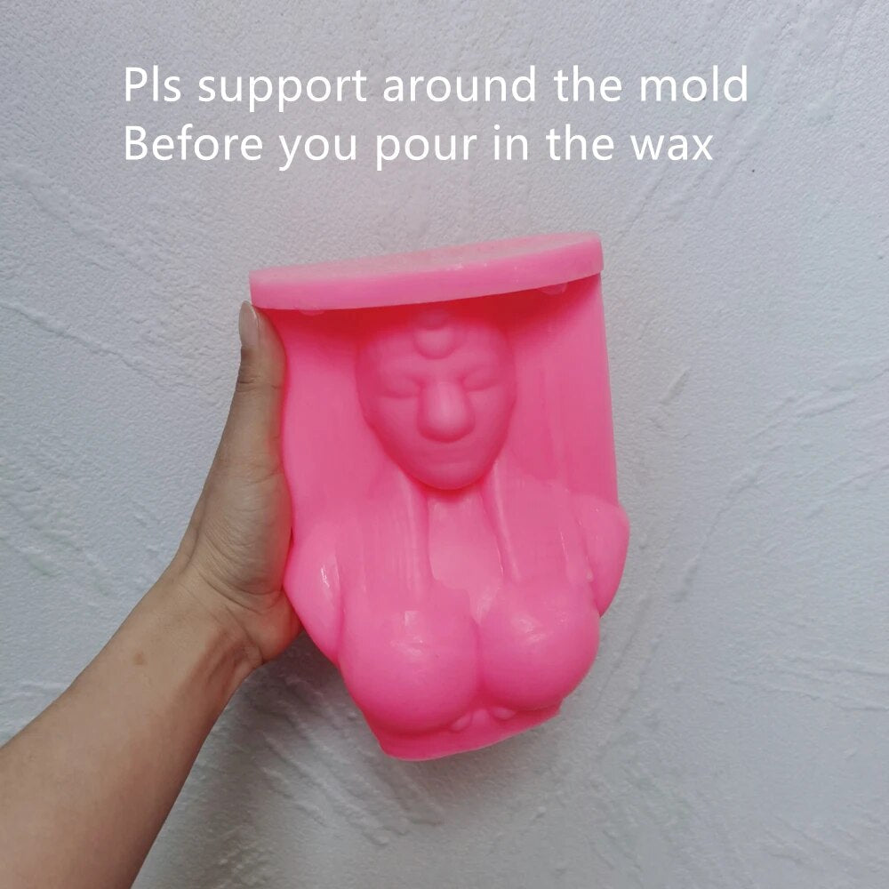 Queen of Egypt Cleopatra Candle Mould
