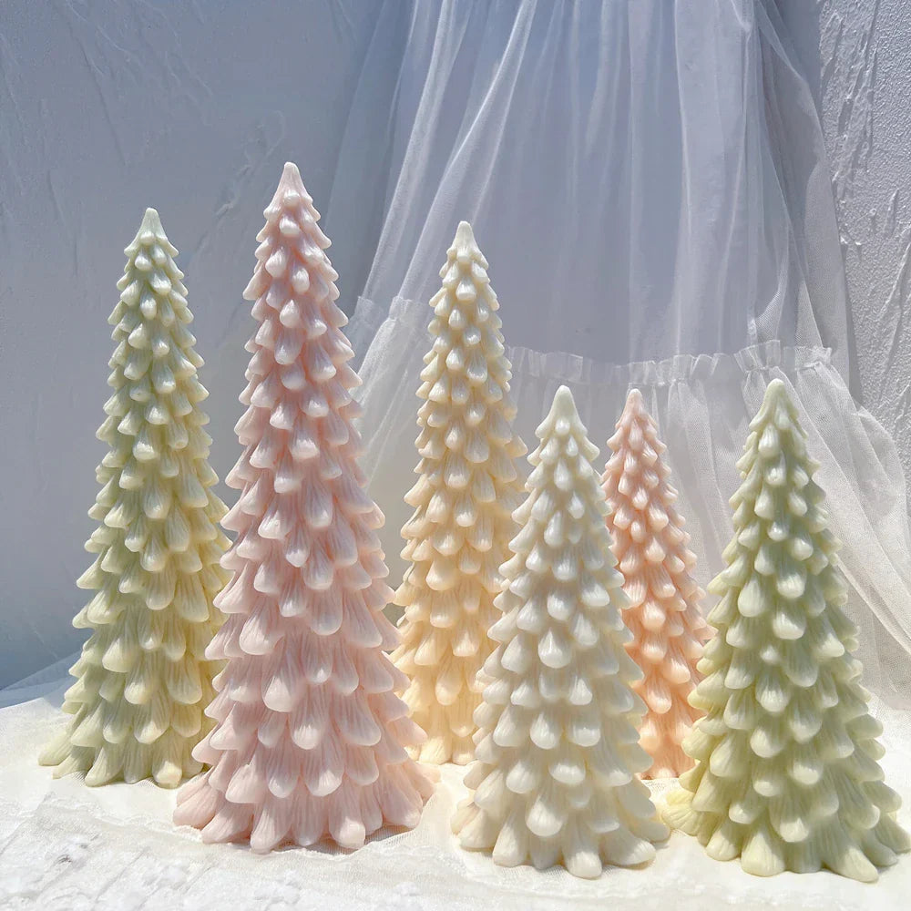 27.2CM Big Christmas Tree Silicone Candle Mould