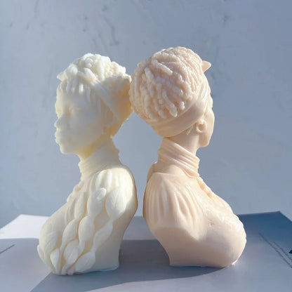 African Goddess Candle Mould