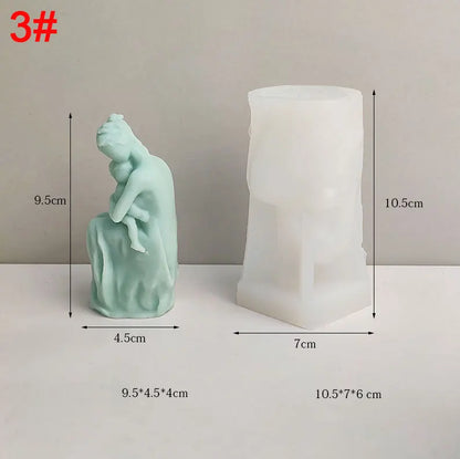 Growth Trilogy Silicone Candle Mould