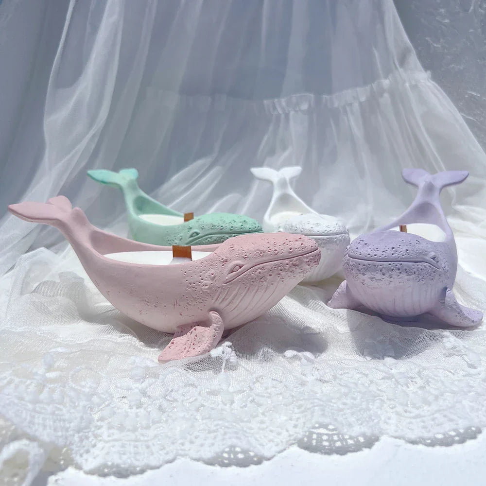 Magic Whale Candle Vessel Silicone Mould