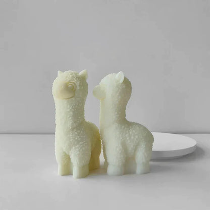 Alpaca Candle Mould Silicone