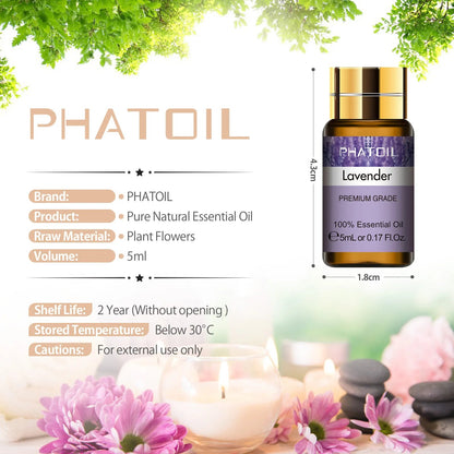 15pcs set Natural Plant Aroma Fragrance Oils for Candle Making