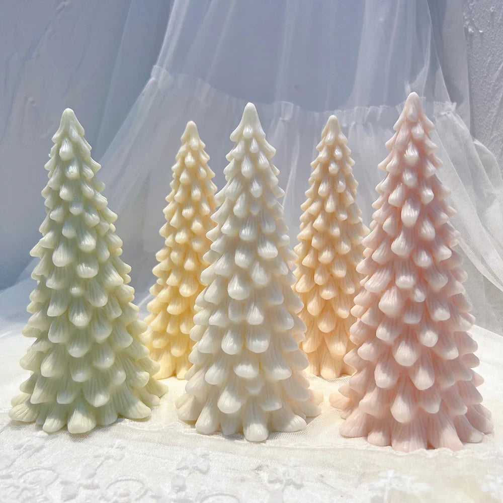 Medium size Christmas Tree Silicone Candle Mould