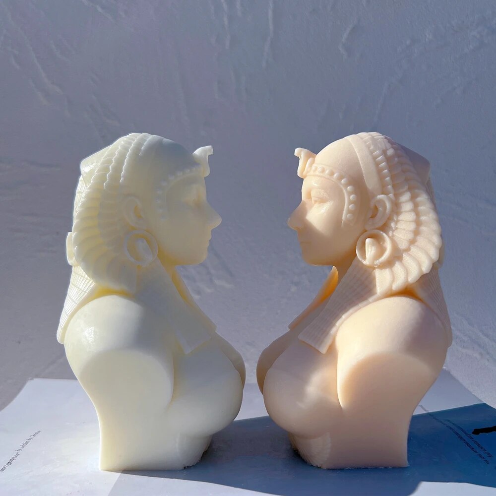 Queen of Egypt Cleopatra Candle Mould