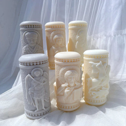 Saint's Design Candle Silicone Mould