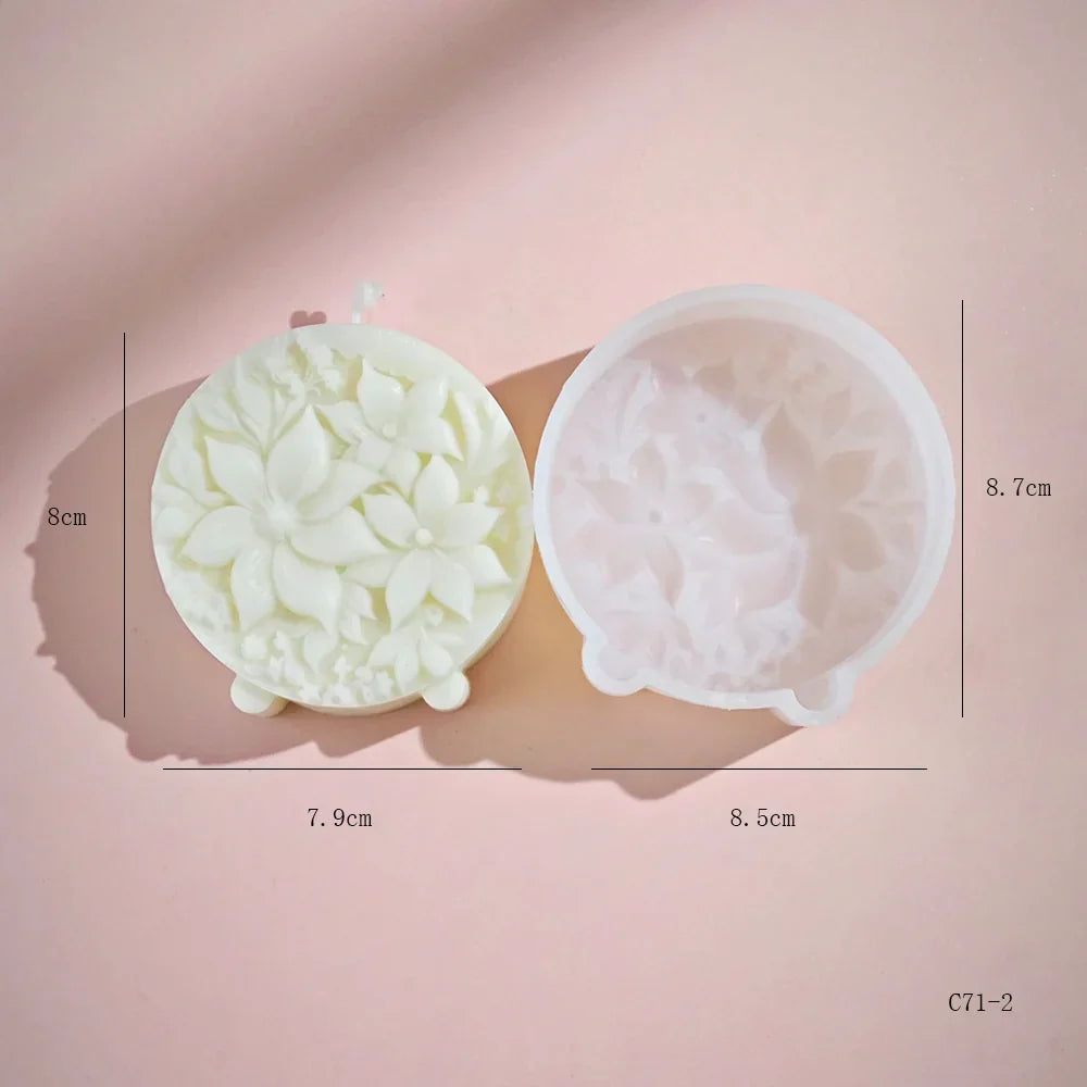 Woodland Lake Bloom Candle Mould