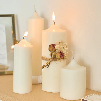 Cylindrical Taper Candle Plastic Mould