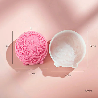 Night Sky Star Candle Mould