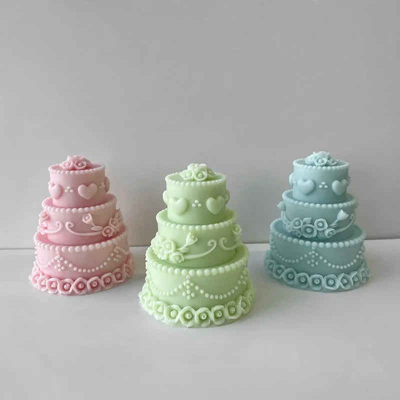 Birthday Cake Candle Mould