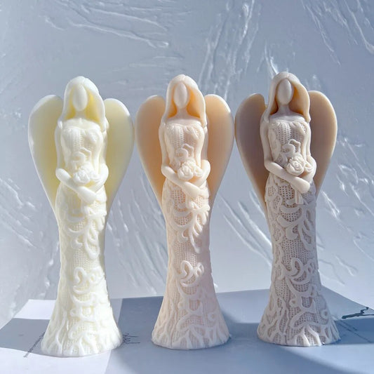 Lady Angel Candle Silicone Mould