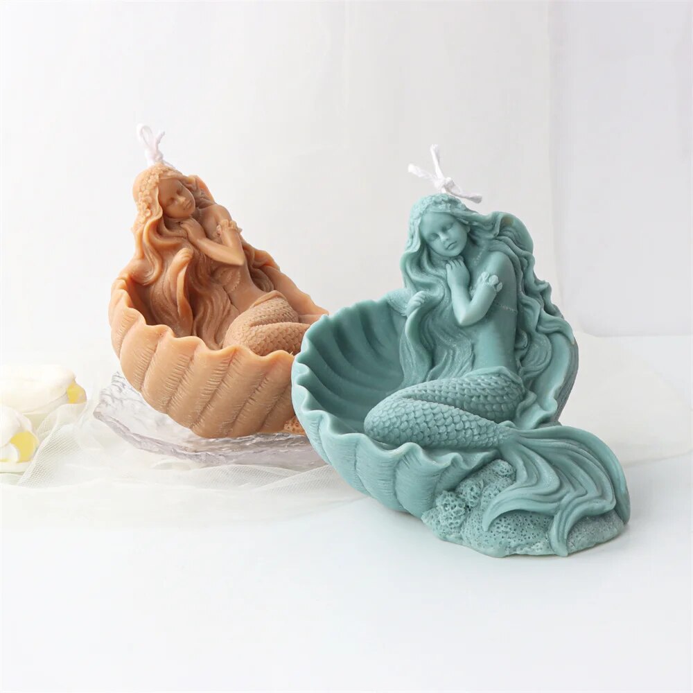 Mermaid Candle Mould