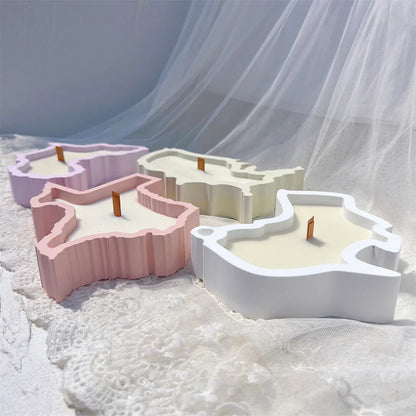 Map Candle Holder Silicone Mould