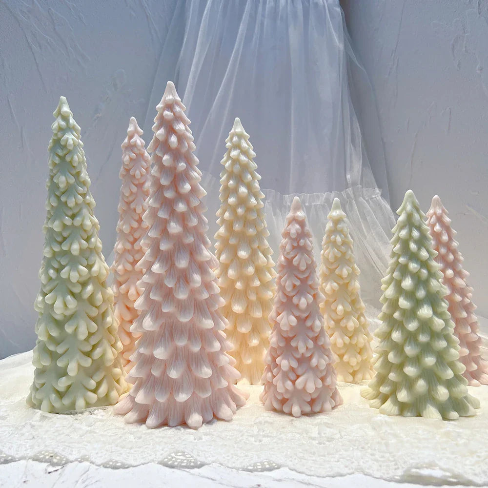 27.2CM Big Christmas Tree Silicone Candle Mould