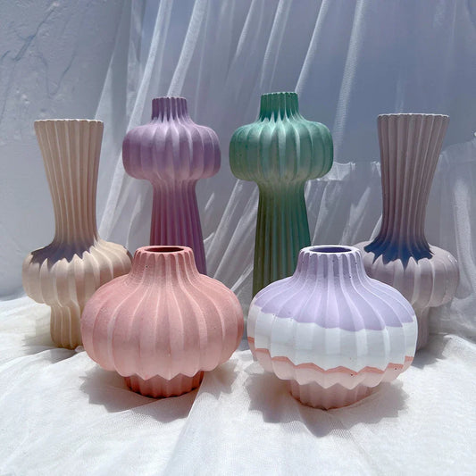 DIY Geometric Vase Silicone Mould for Flower Pots