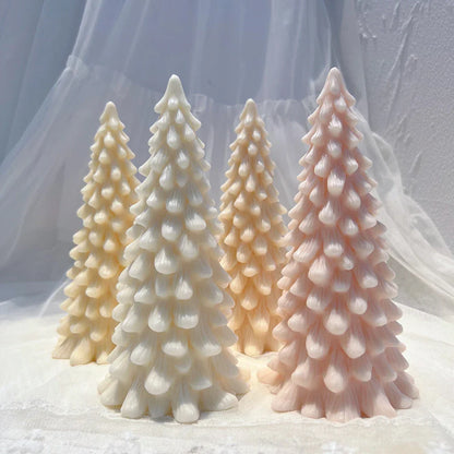 Medium size Christmas Tree Silicone Candle Mould