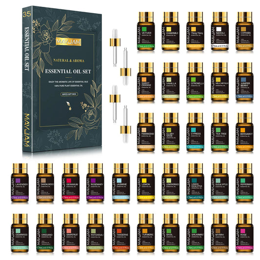 35 Bottles Essential Oils Set For DIY Making Candle