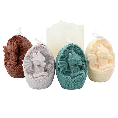 Dragon Egg Candle Silicone Mould