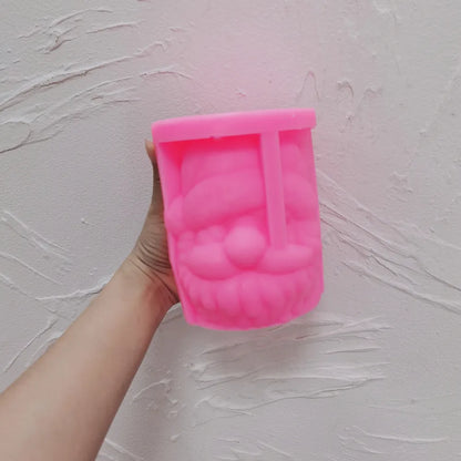 Kriss Kringle Santa Claus Candle Mould
