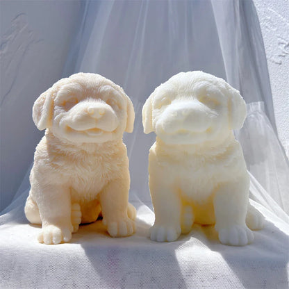 Bernese Mountain Dog Silicone Candle Mould