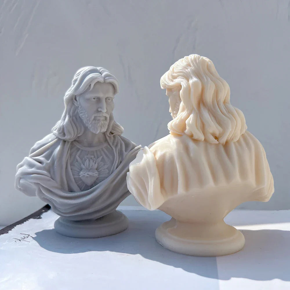 Jesus Sacred Heart Statue Silicone Mould