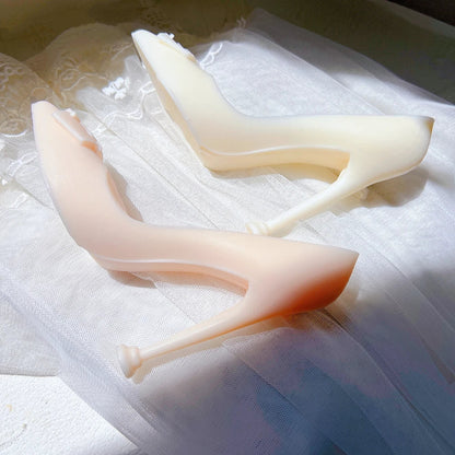 Lady High Heel Shoes Candle Mould