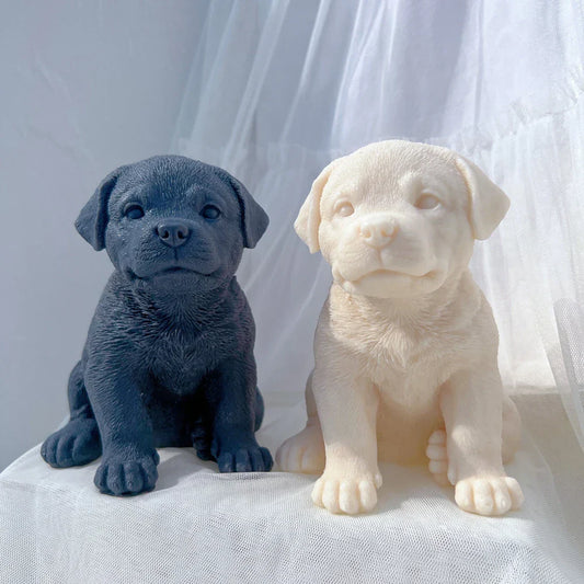 Rottweiler Puppy Dog Candle Mould