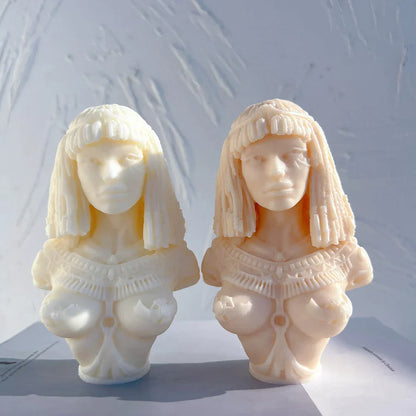 Egyptian Queen Cleopatra Candle Moulds