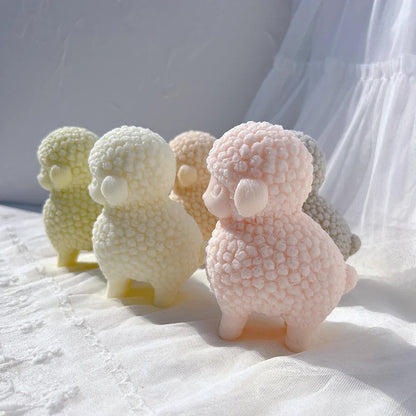 Cute Sheep Silicone Candle Mould