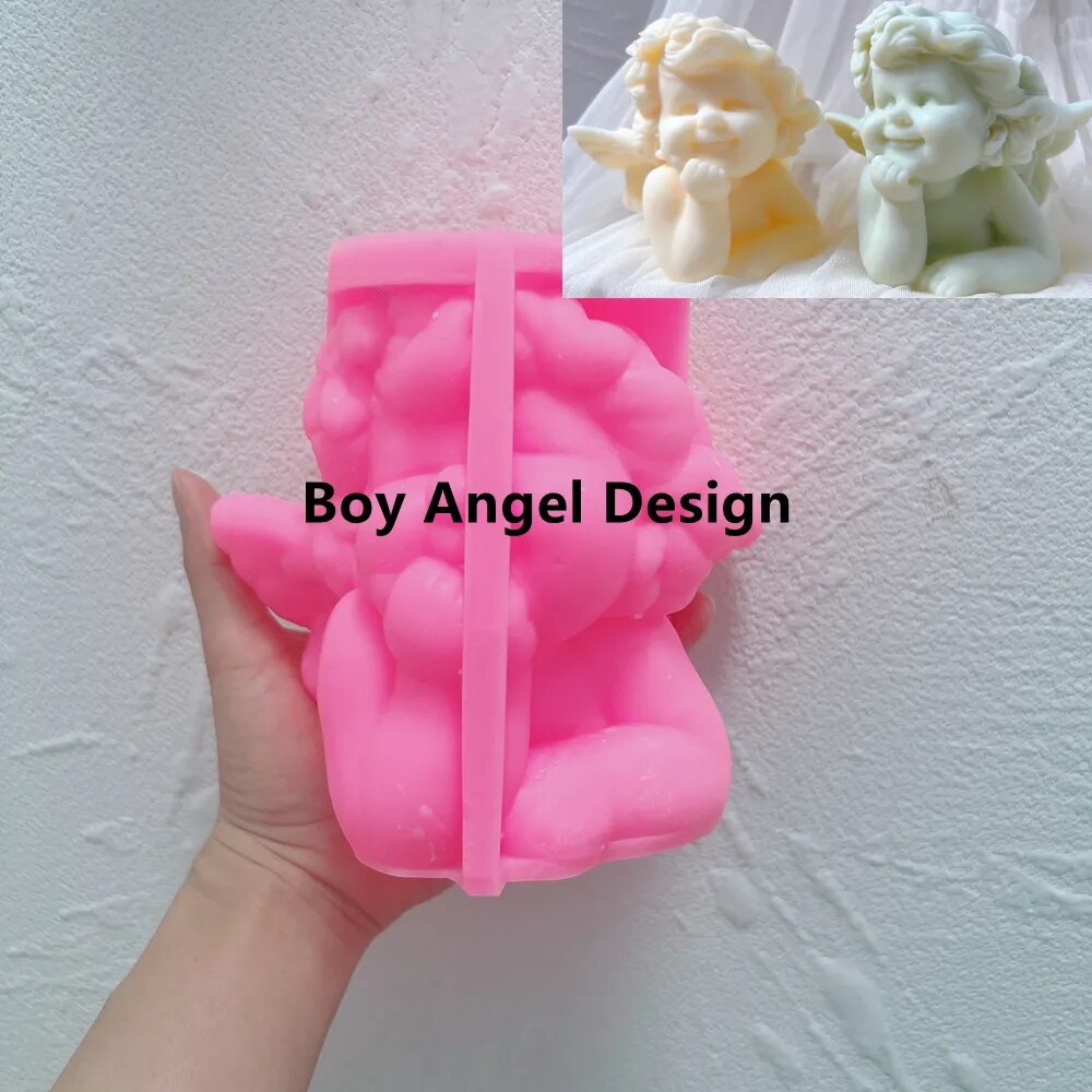 Lady Sculpture Pixie Candle Mould