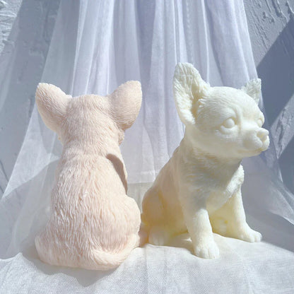 Chihuahua Puppy Candle Mould