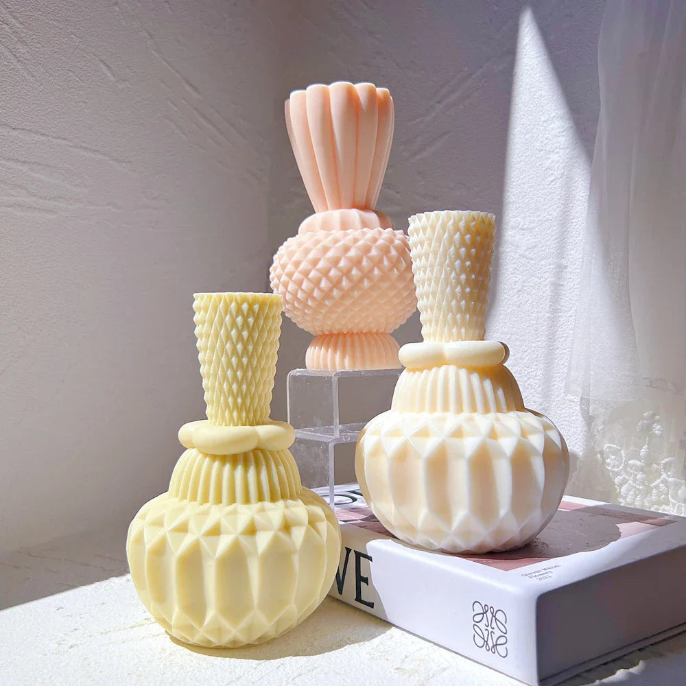 Boho Style Vase Candle Mould