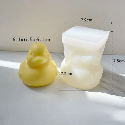 Little Yellow Duck Candle Silicone Mould