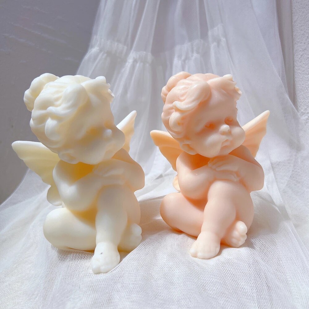 Cupid Cherub Angel Candle Mould