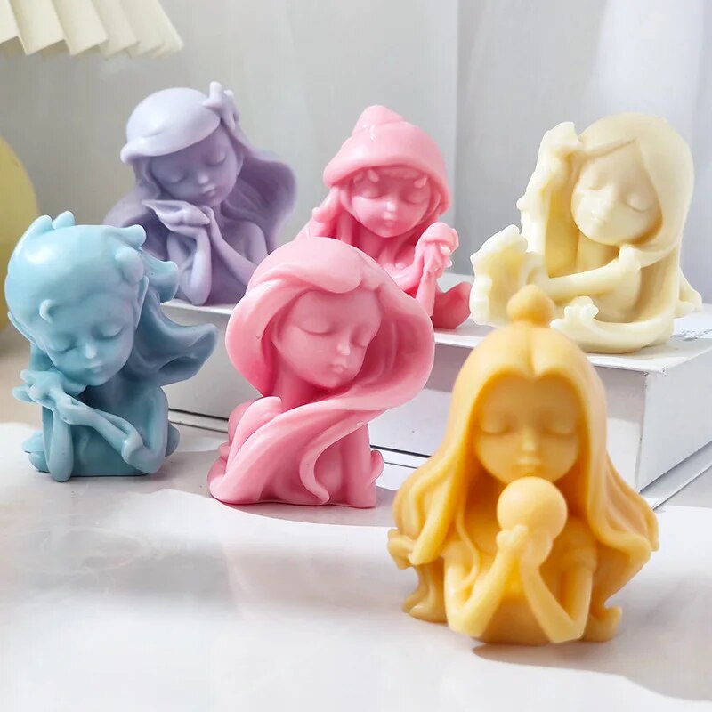 Ocean Girl Candle Mould
