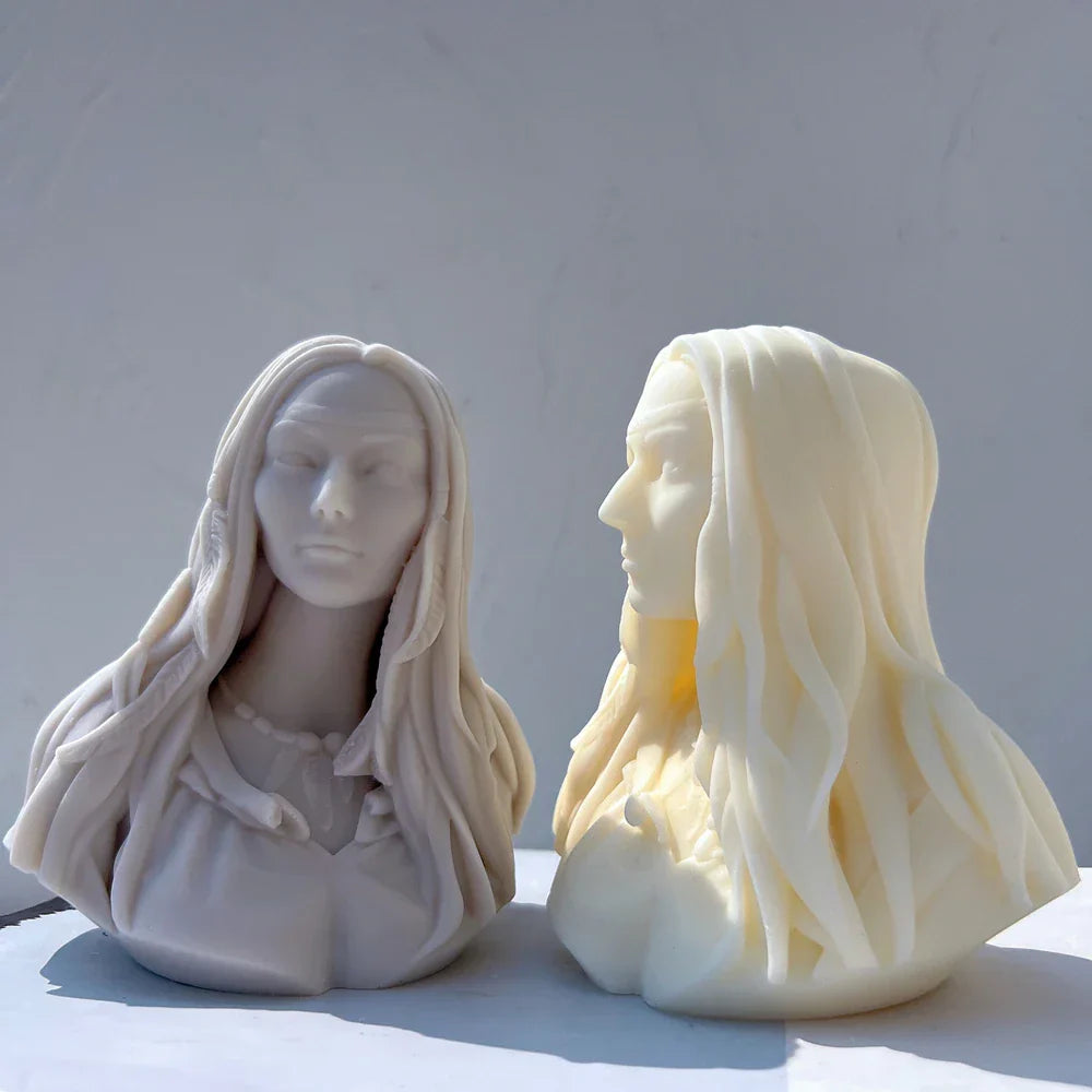 Sleek Beauty Silicone Candle Mould